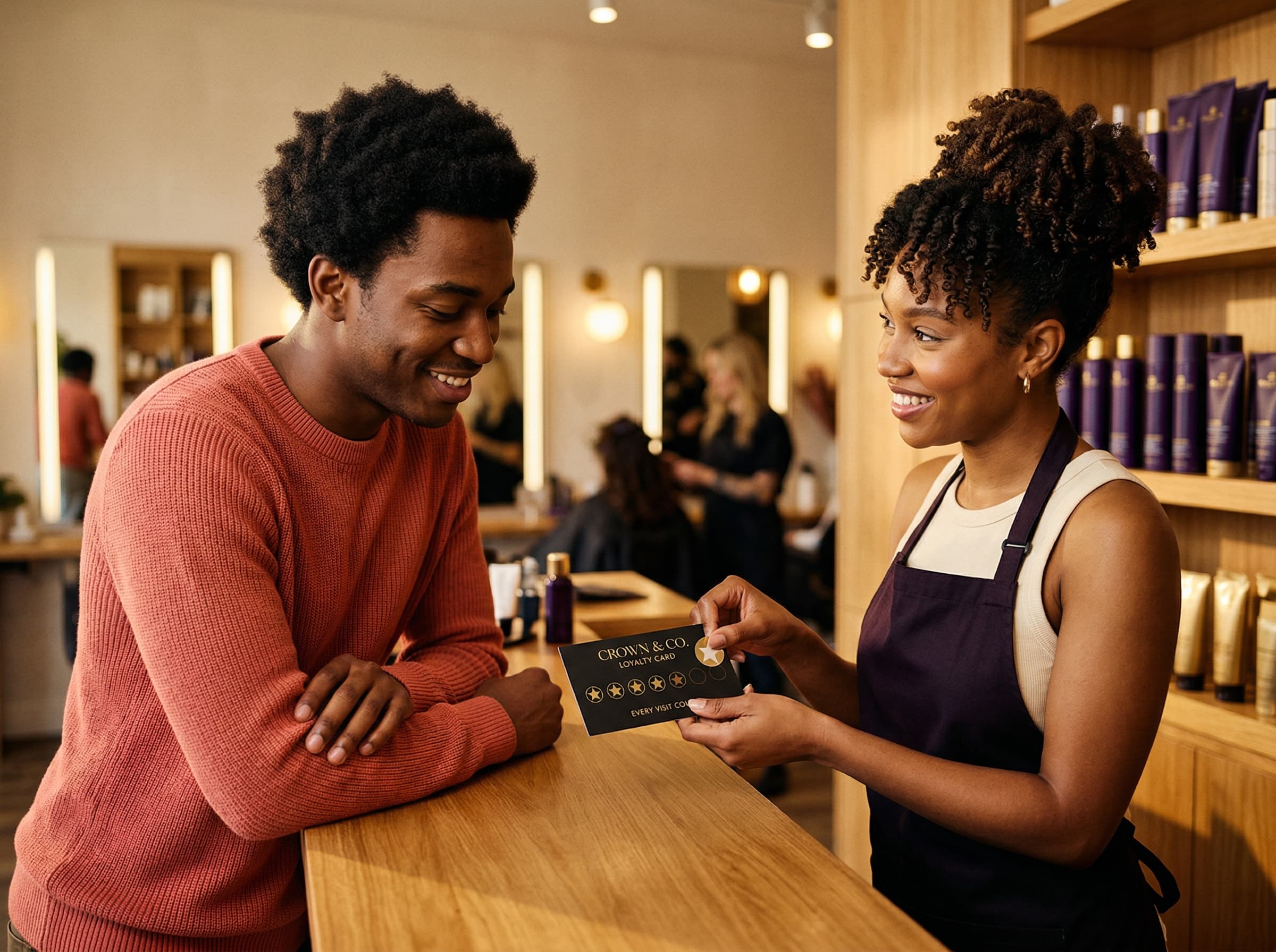 Programme de fidelite AHOUFE avec accumulation de points